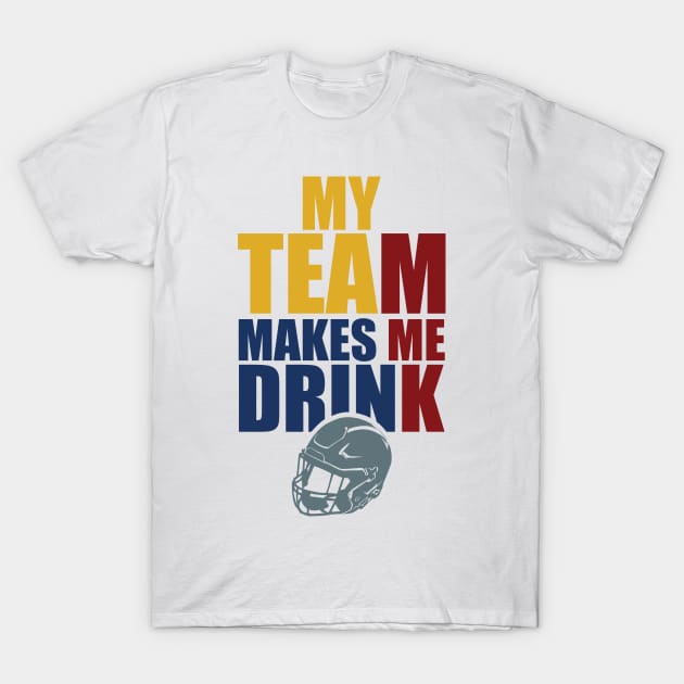 NFL Pittsburgh Steelers Drink T-Shirt by SillyShirts